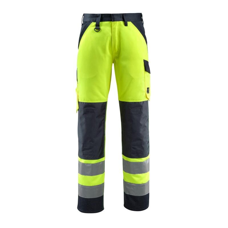 MASCOT® Maitland housut, hi-vis keltainen/musta-sininen