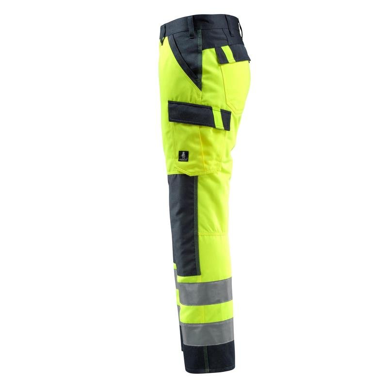 MASCOT® Maitland housut, hi-vis keltainen/musta-sininen