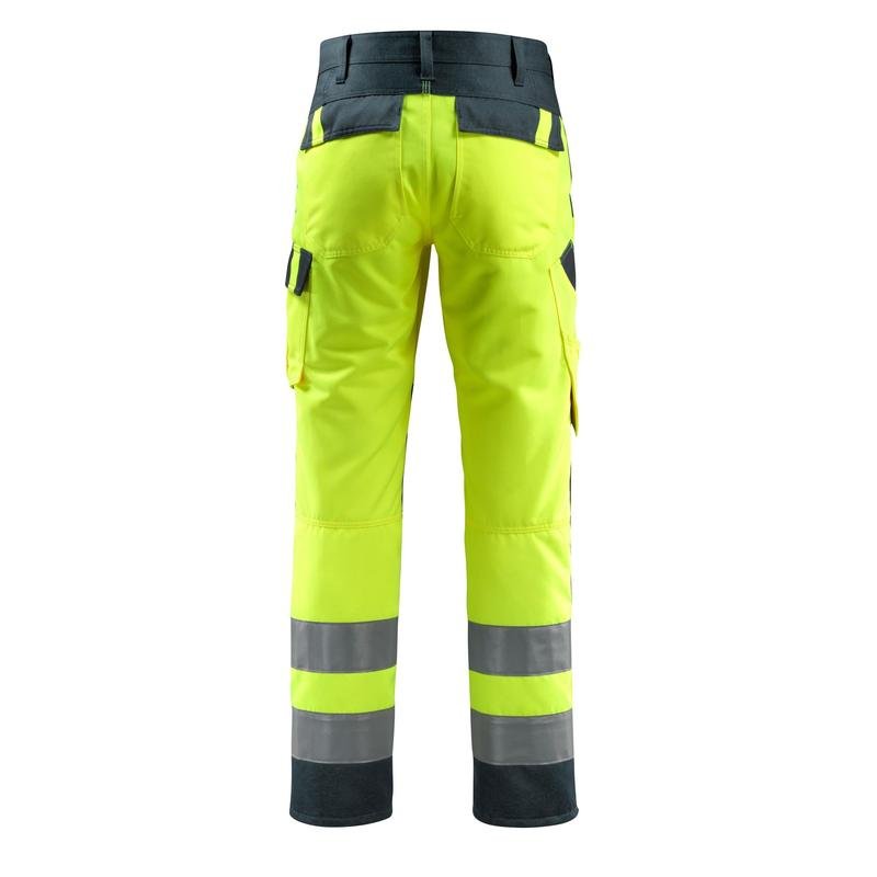 MASCOT® Maitland housut, hi-vis keltainen/musta-sininen