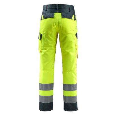 MASCOT® Maitland housut, hi-vis keltainen/musta-sininen