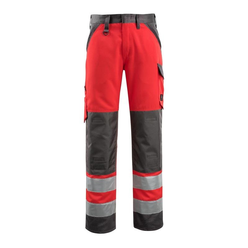 MASCOT® Maitland -housut, hi-vis-punainen/tumma antrasiitti