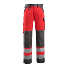 MASCOT® Maitland -housut, hi-vis-punainen/tumma antrasiitti