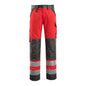 MASCOT® Maitland -housut, hi-vis-punainen/tumma antrasiitti