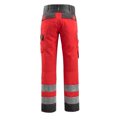 MASCOT® Maitland -housut, hi-vis-punainen/tumma antrasiitti