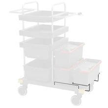 VERMOP-kiinnike laatikolle 10 L (sarja) L-levy, 49 x 42 x 13 cm | 1 kappale 