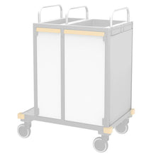 VERMOP-sivuseinä Platinum White, 714 x 497 x 3 cm