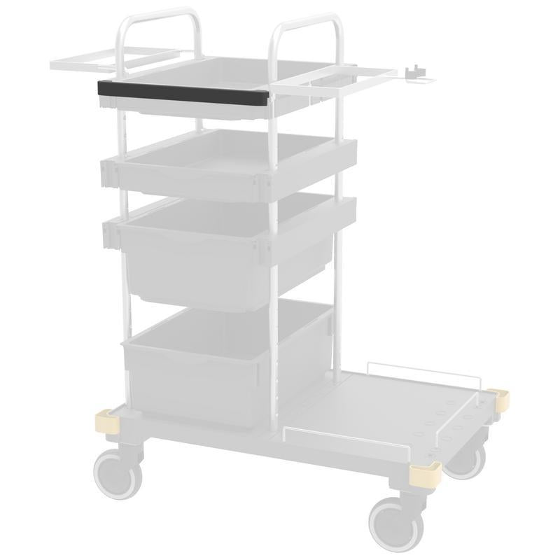 VERMOP-vakaaja sileä 2 tangolle, 42 x 6 x 3 cm