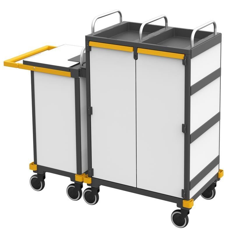 VERMOP Equipe H1 irrotettava, Platinum White, 130 x 56 x 136 cm | 1 kappale 