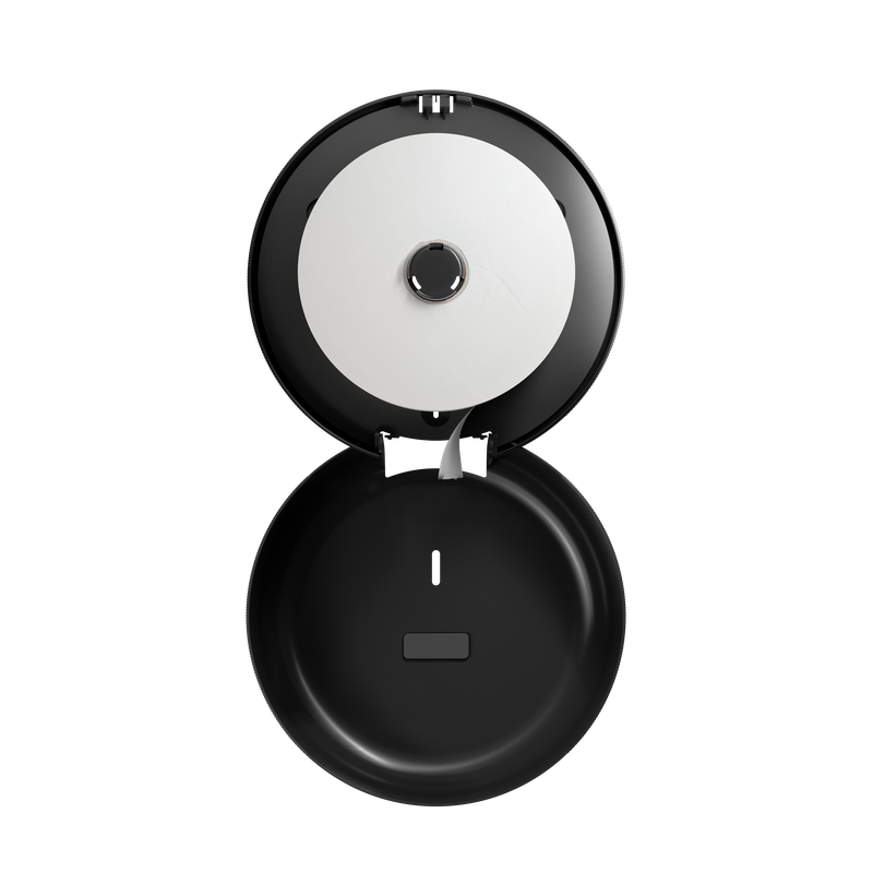 CLEAR+ EcoBlack Mini Jumbo Toilettenpapierspender