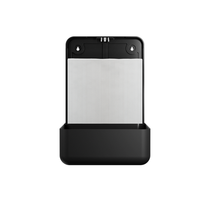 CLEAR+ EcoBlack Falthandtuchspender
