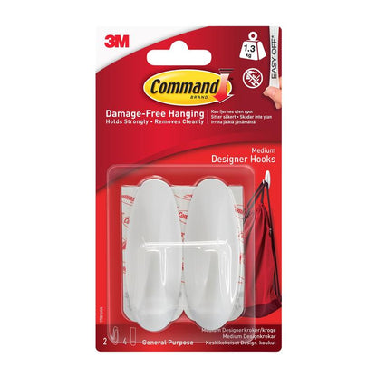 3M™ Command™ Medium Hooks - Säilytys ja järjestely