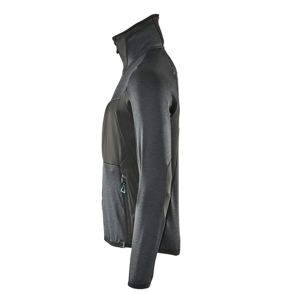 Fleece-villapaita vetoketjulla mikrofleece-takki
