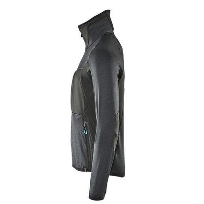 Fleece-villapaita vetoketjulla mikrofleece-takki