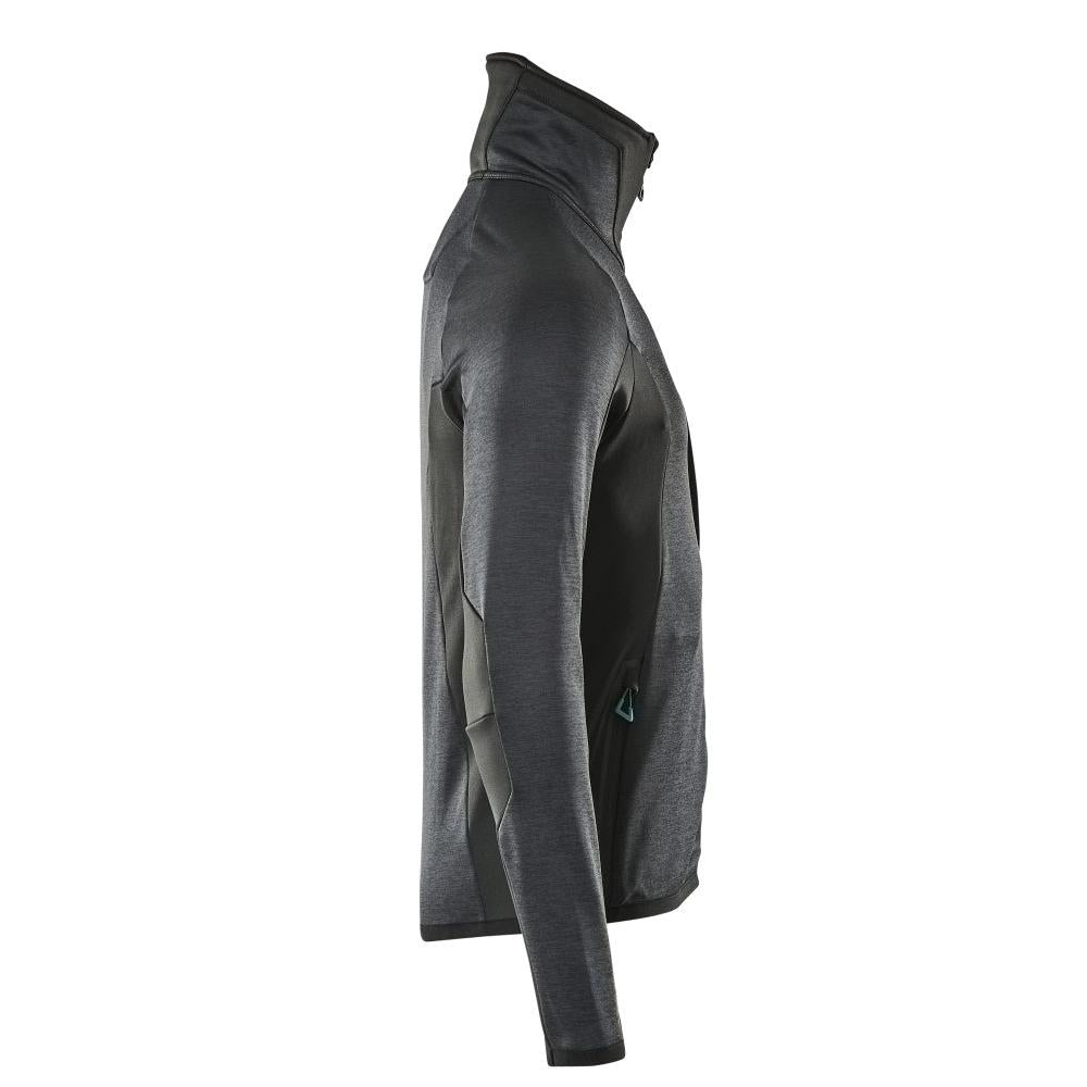 Fleece-villapaita vetoketjulla mikrofleece-takki