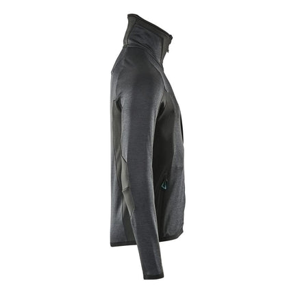 Fleece-villapaita vetoketjulla mikrofleece-takki