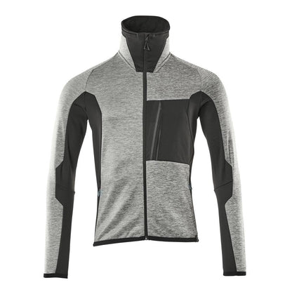 Fleece-villapaita vetoketjulla mikrofleece-takki