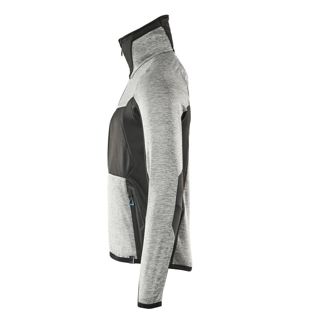 Fleece-villapaita vetoketjulla mikrofleece-takki