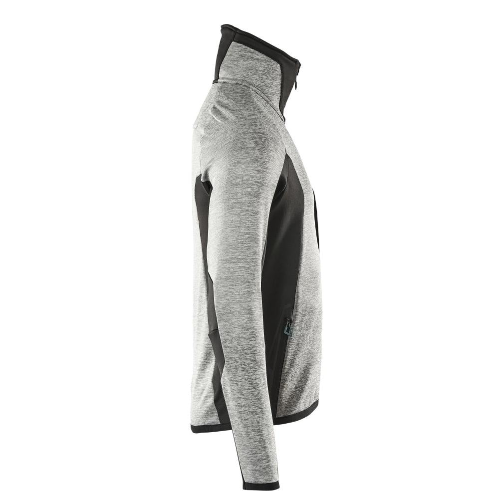 Fleece-villapaita vetoketjulla mikrofleece-takki