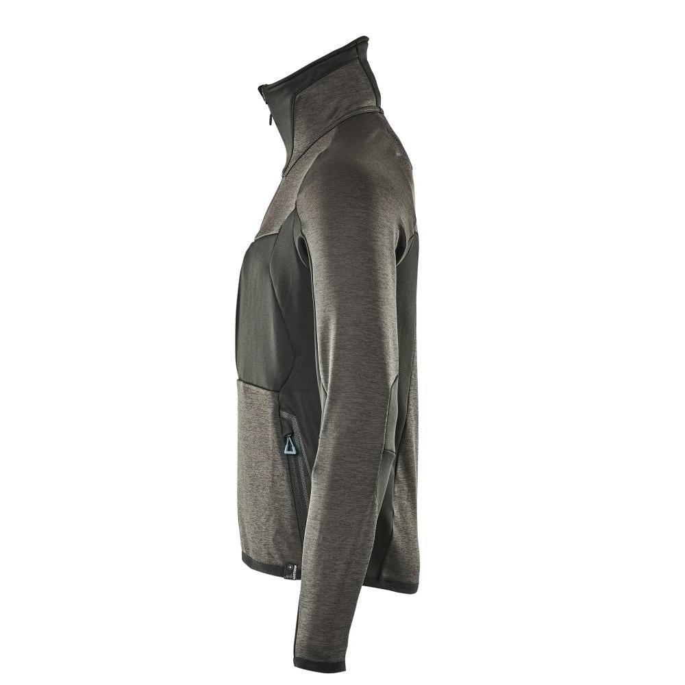 Fleece-villapaita vetoketjulla mikrofleece-takki
