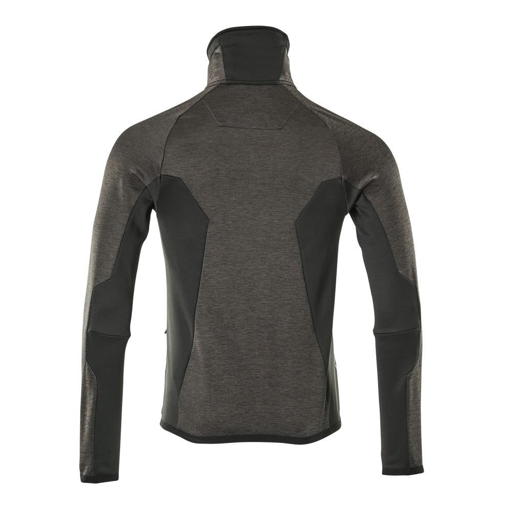 Fleece-villapaita vetoketjulla mikrofleece-takki