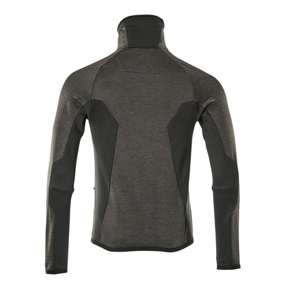 Fleece-villapaita vetoketjulla mikrofleece-takki