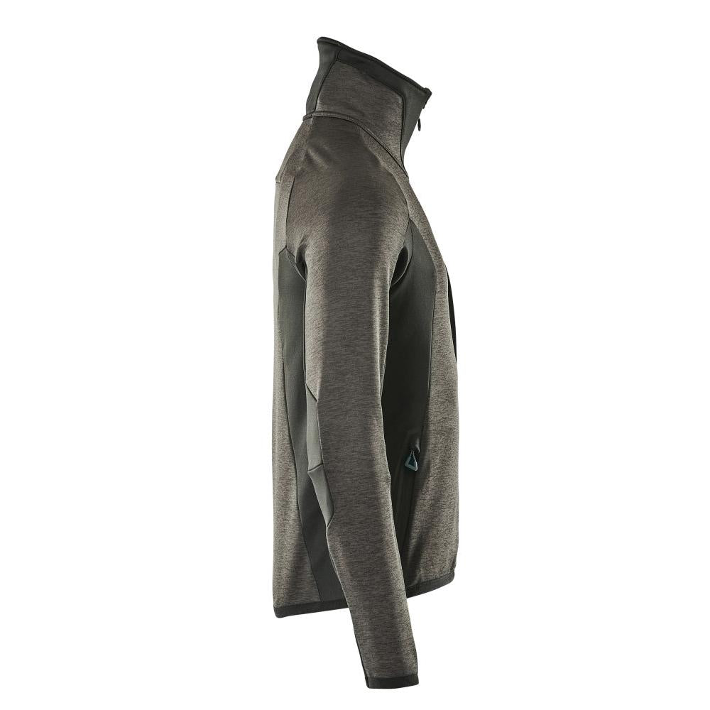 Fleece-villapaita vetoketjulla mikrofleece-takki