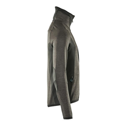 Fleece-villapaita vetoketjulla mikrofleece-takki