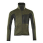 Fleece-villapaita vetoketjulla mikrofleece-takki