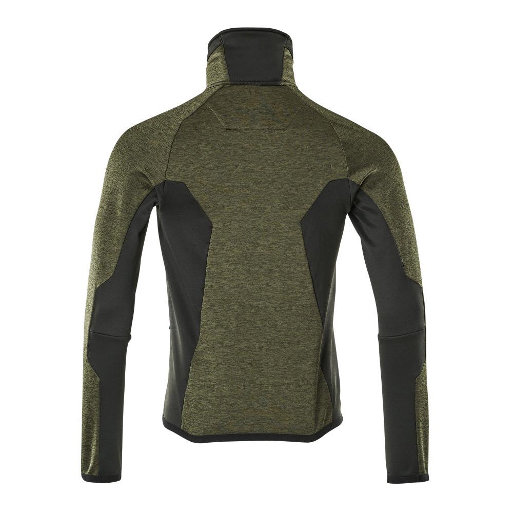 Fleece-villapaita vetoketjulla mikrofleece-takki