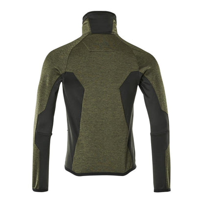 Fleece-villapaita vetoketjulla mikrofleece-takki