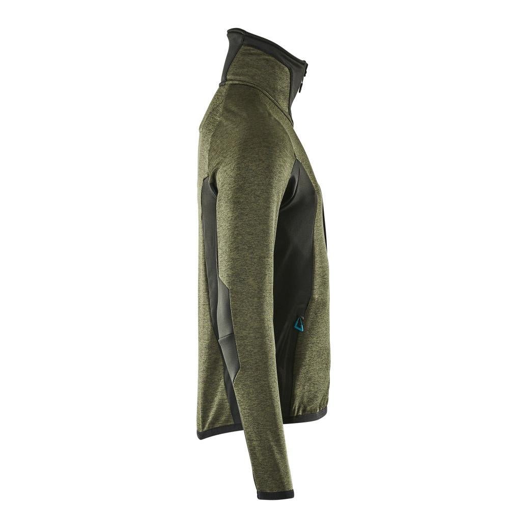 Fleece-villapaita vetoketjulla mikrofleece-takki