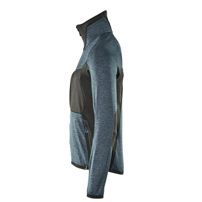 Fleece-villapaita vetoketjulla mikrofleece-takki