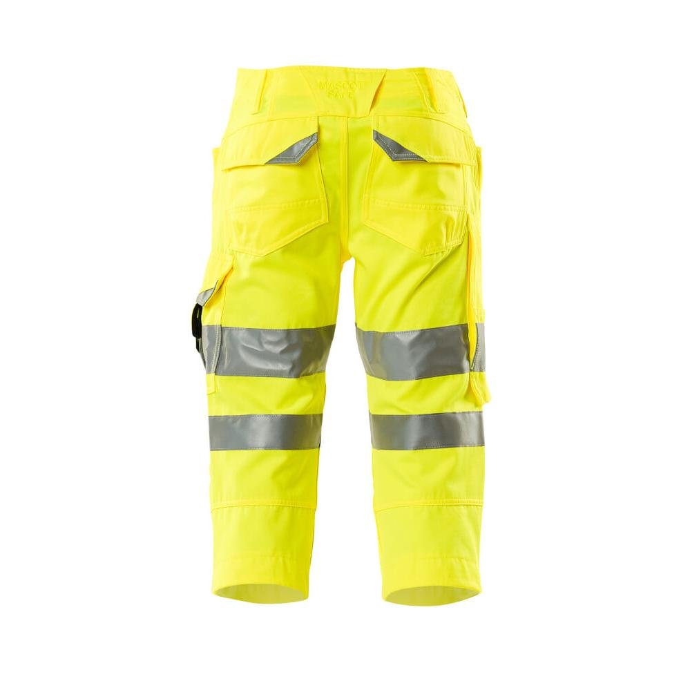 Kolmen neljäsosan pituiset housut polvitaskuilla Kolmenneljännespituiset housut