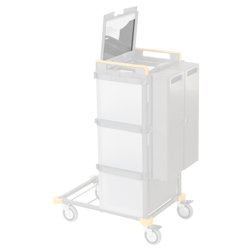 VERMOP-teline työsuunnitelmaan läpinäkyvä, 34 x 24 x 0,3 cm