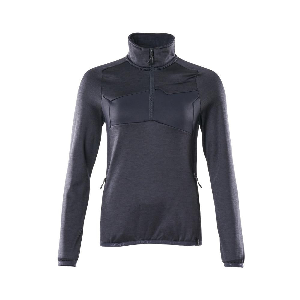 Fleecepusero, jossa lyhyt vetoketju, naisten microfleece-takki