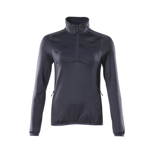 Fleecepusero, jossa lyhyt vetoketju, naisten microfleece-takki