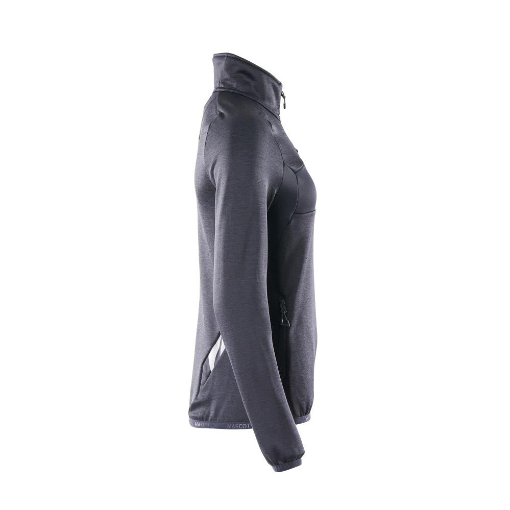 Fleecepusero, jossa lyhyt vetoketju, naisten microfleece-takki