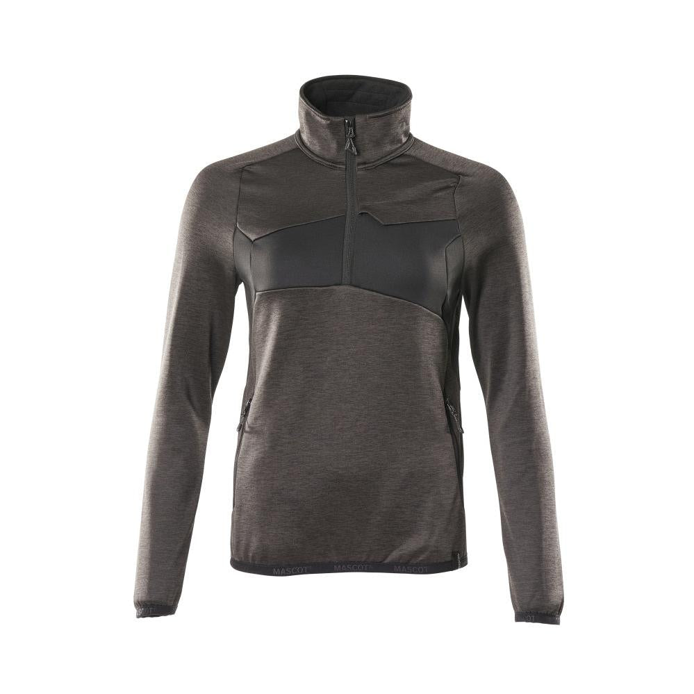 Fleecepusero, jossa lyhyt vetoketju, naisten microfleece-takki