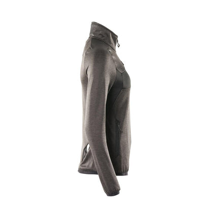Fleecepusero, jossa lyhyt vetoketju, naisten microfleece-takki