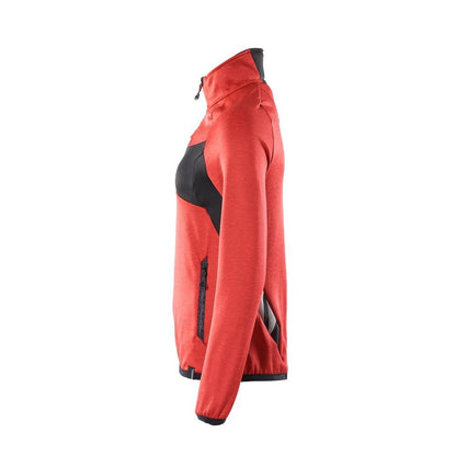 Fleecepusero, jossa lyhyt vetoketju, naisten microfleece-takki