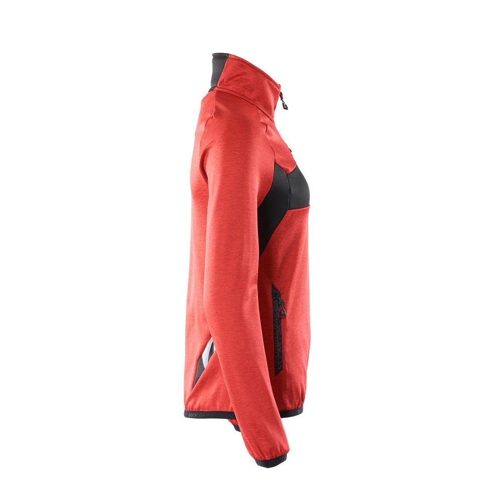 Fleecepusero, jossa lyhyt vetoketju, naisten microfleece-takki