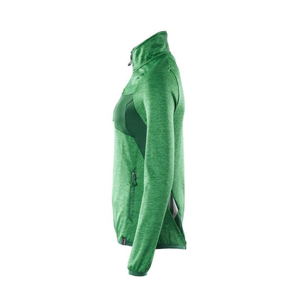 Fleecepusero, jossa lyhyt vetoketju, naisten microfleece-takki