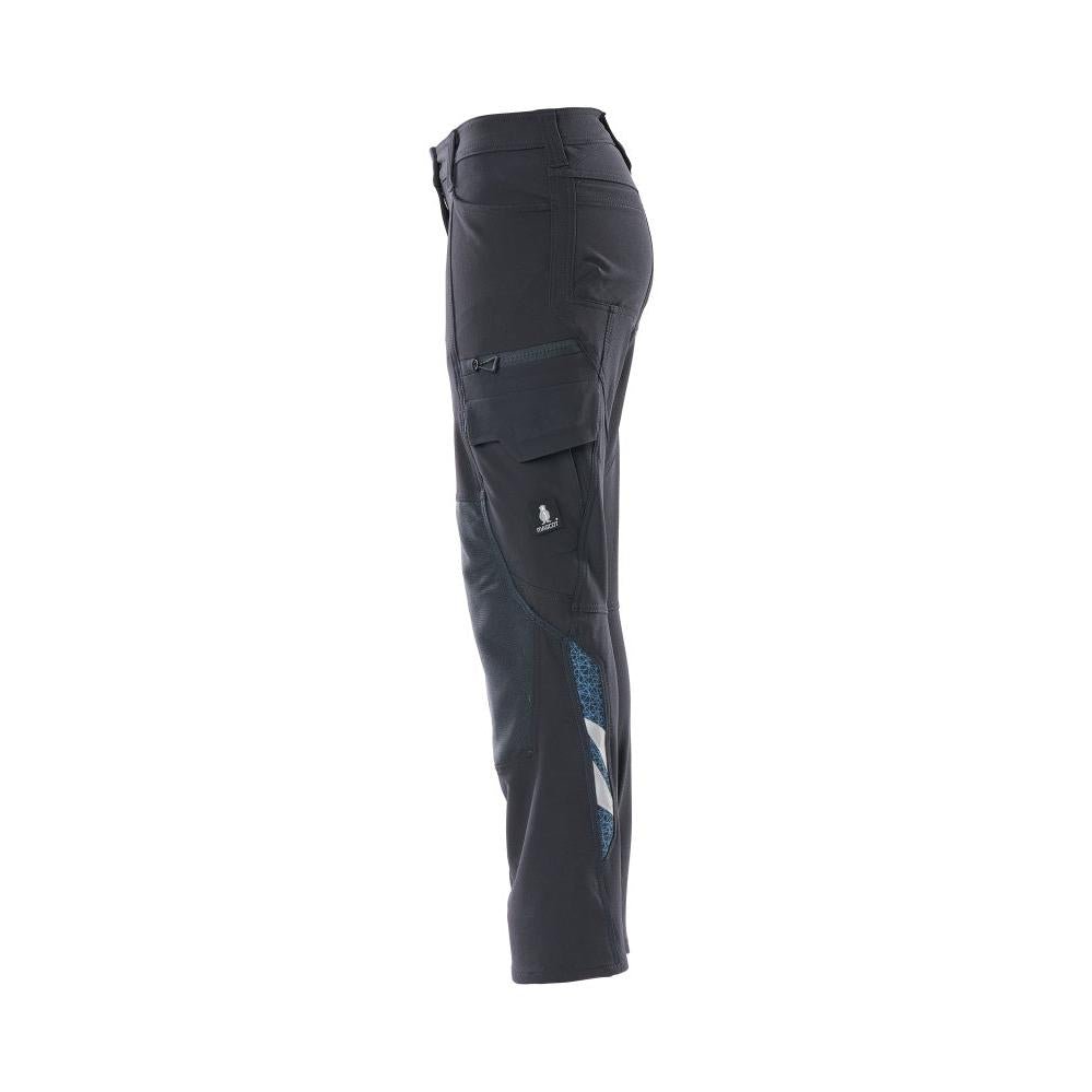 Housut, naiset, DIAMOND, polvitaskut, stretch housut