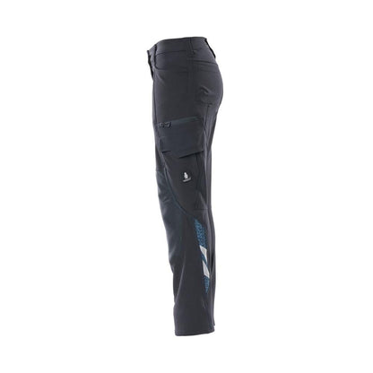 Housut, naiset, DIAMOND, polvitaskut, stretch housut