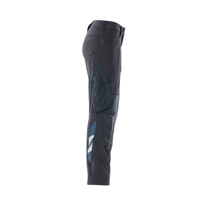 Housut, naiset, DIAMOND, polvitaskut, stretch housut