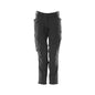 Housut, naiset, DIAMOND, polvitaskut, stretch housut