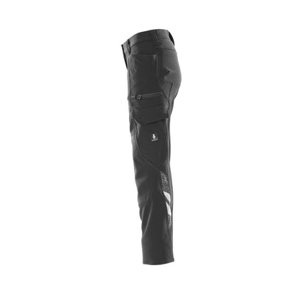 Housut, naiset, DIAMOND, polvitaskut, stretch housut