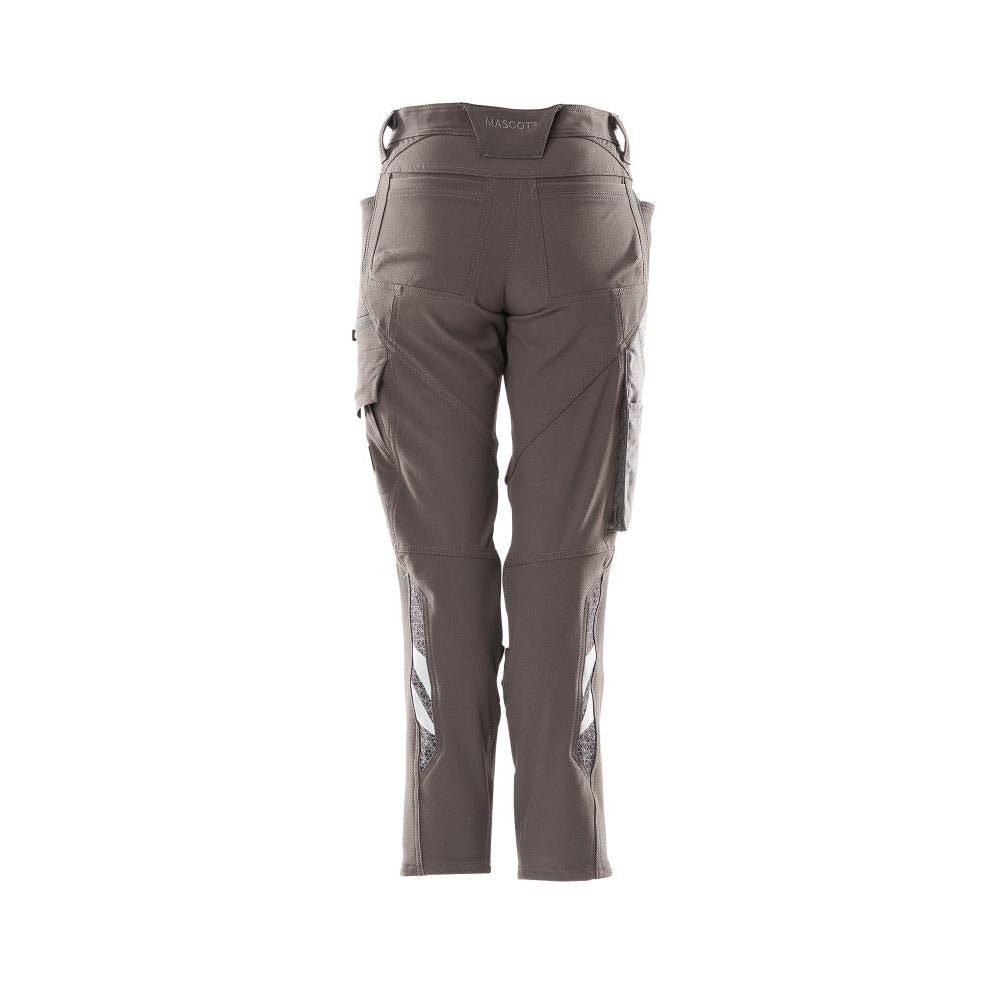 Housut, naiset, DIAMOND, polvitaskut, stretch housut
