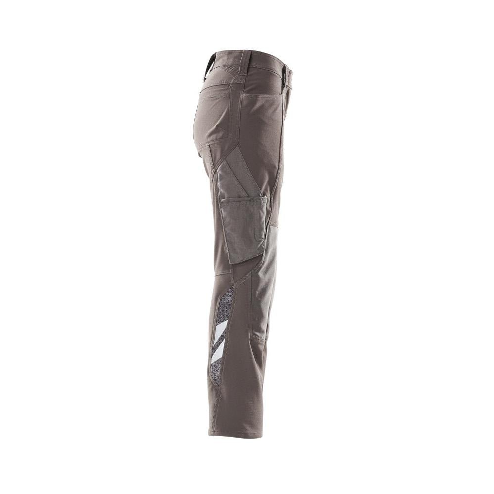 Housut, naiset, DIAMOND, polvitaskut, stretch housut