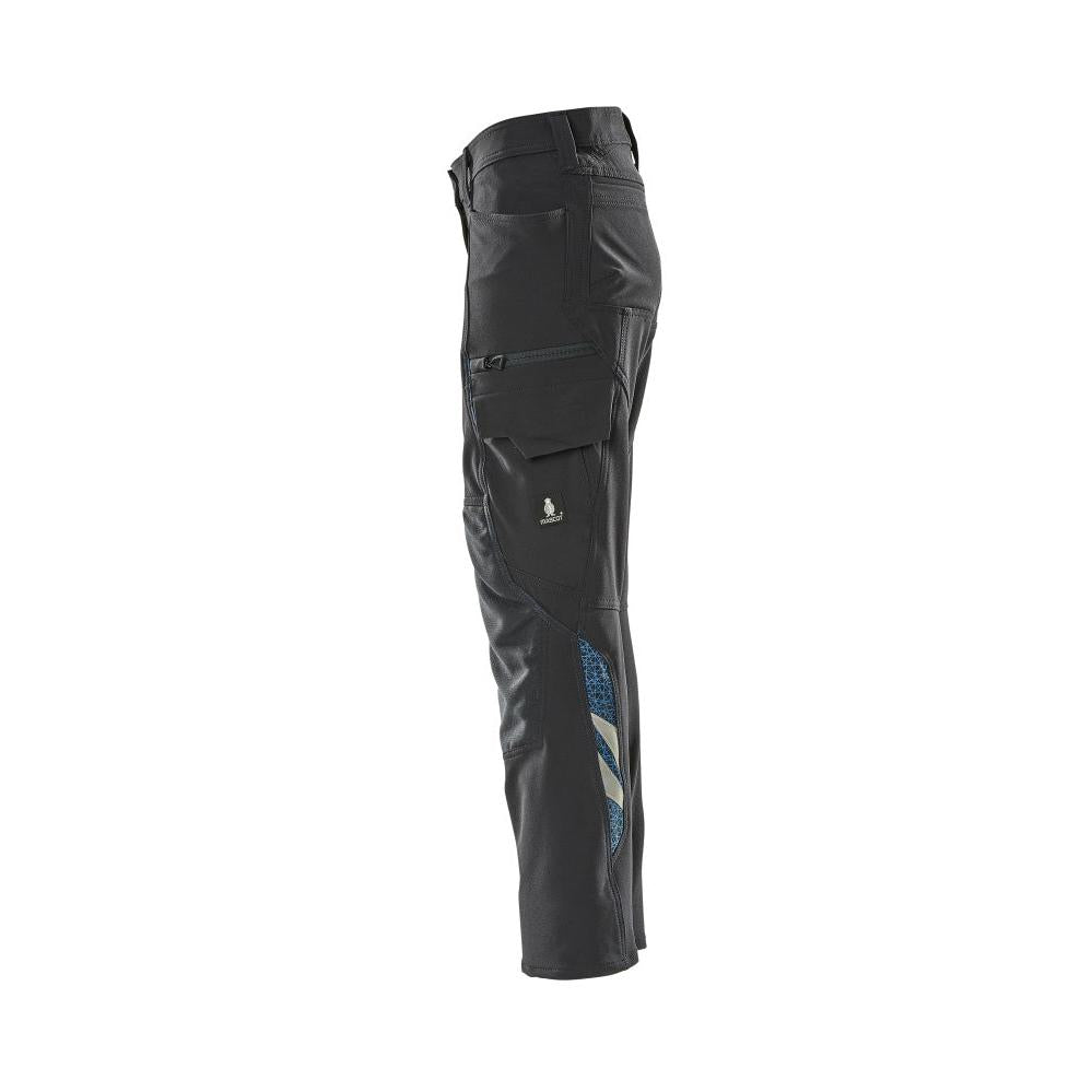 Housut, naiset, PEARL, polvitaskut, stretch housut